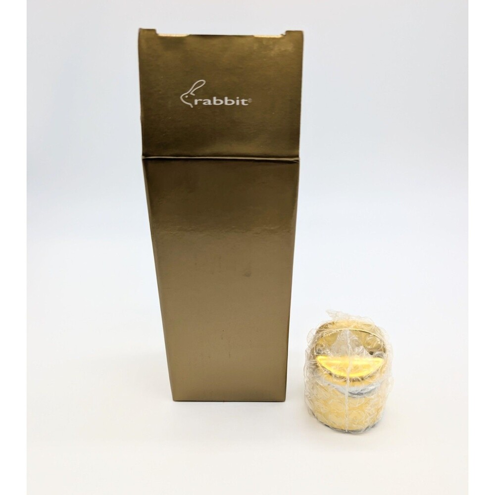 Rabbit Champagne And Wine Sealer Preserver Gold Color